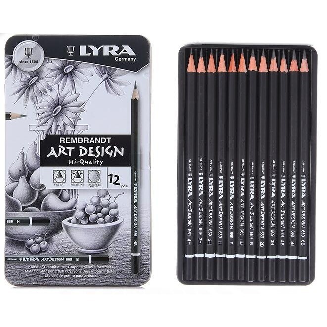 

LYRA ART DESIGN HI-QUALITY ISI 12 PENSIL / ART DESIGN