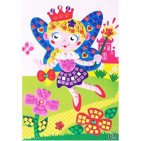 

DK006 Paket Prakarya Stiker Eva Mosaik Gambar Mosaic Sticker DIY Set