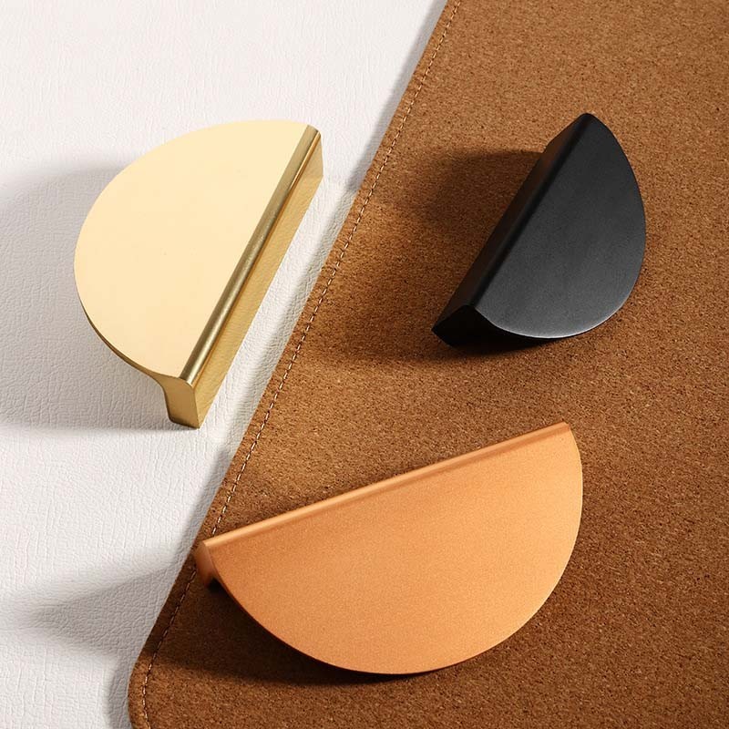 Tarikan Pintu Lemari Setengah Lingkaran Handle Lemari Setengah Bulat Tarikan Lemari Minimalis