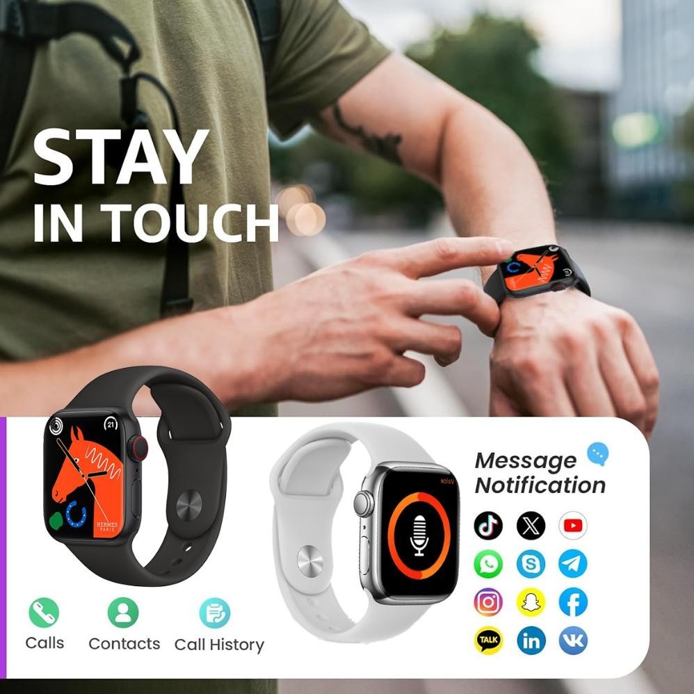 jg-56 [100%ORI] Samsung Smartwatch i9 pro max 2.3 incun HD layar besar Jam Tangan Pintar bluetooth o