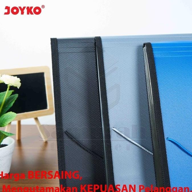 

Expanding File Joyko Ukuran Folio / Map Dompet Plastik Sekat Berkas