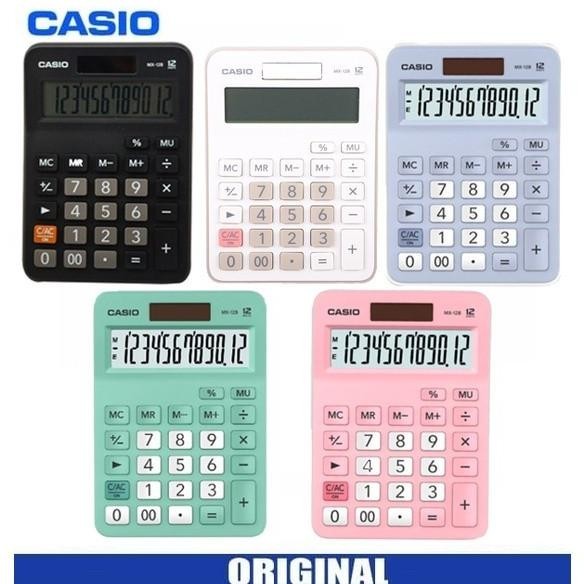 

Kalkulator / Calculator CASIO MX - 12B / 12 Digit Layar Besar