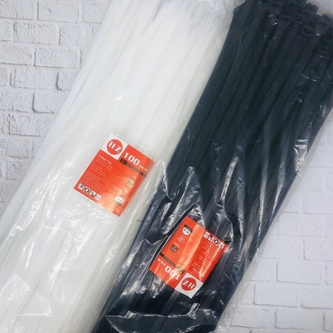 

HZ Cable Ties 9 x 550 mm Black and White