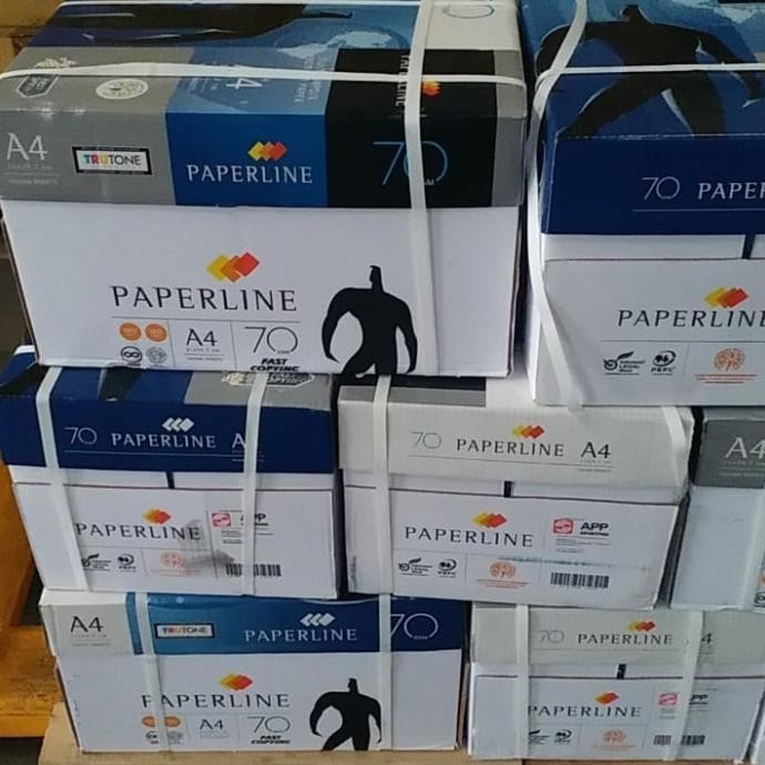 

KERTAS A4 70 GRAM PAPERLINE HVS PUTIH