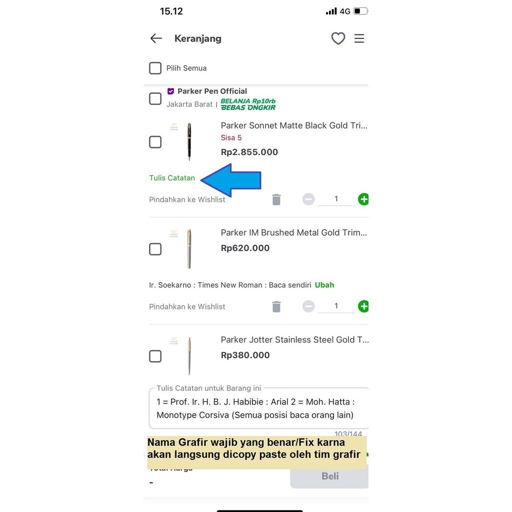 

Parker Jotter Stainless Steel Gold Trim Ballpoint