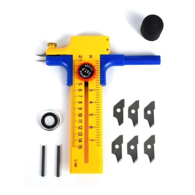 

Compass Cutter / Circle Cutter / Pisau Pemotong Lingkaran DAFA C-101