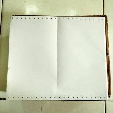 

Kertas Continuous Form / Kertas komputer HVS 1PLY