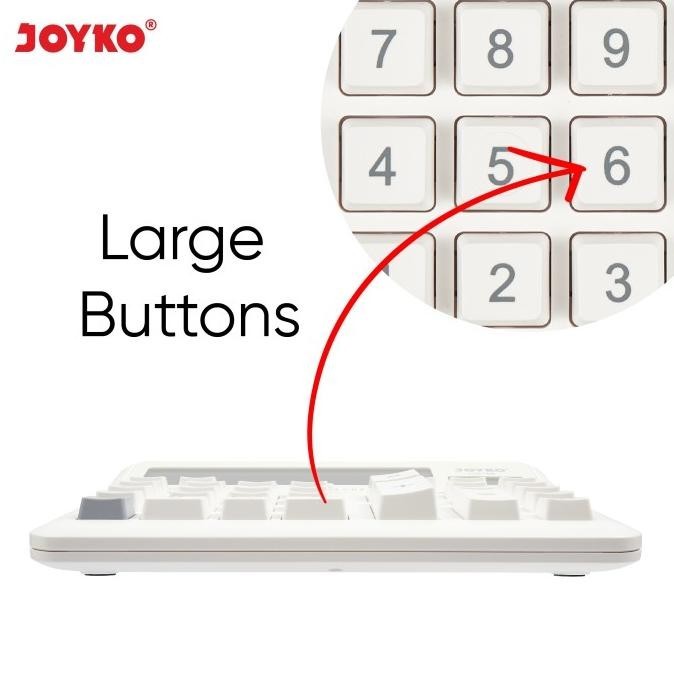 

Calculator Kalkulator Joyko CC-59 12 Digits Check Correct