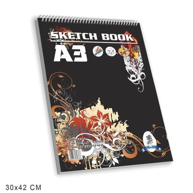 

Bamboo Sketch Book ukuran A3