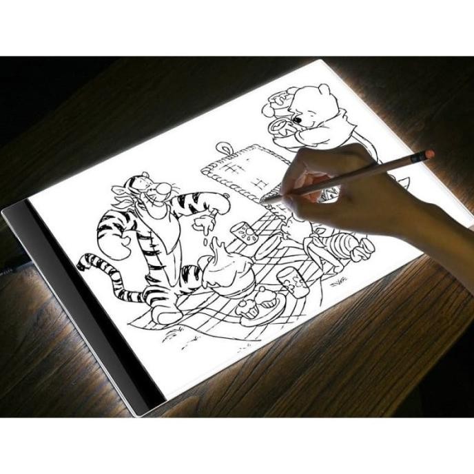 

Drawing Tracing A4 Copy Board Papan LED Light Pad Ultra Jiplak Gambar