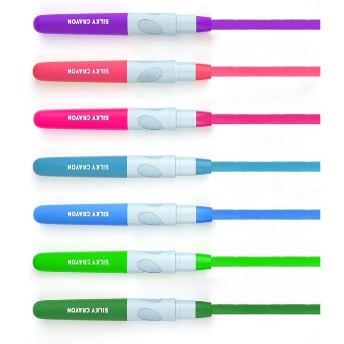 

Mideer Silky Crayon 12 pcs/24 pcs mainan edukasi alat tulis mengambar