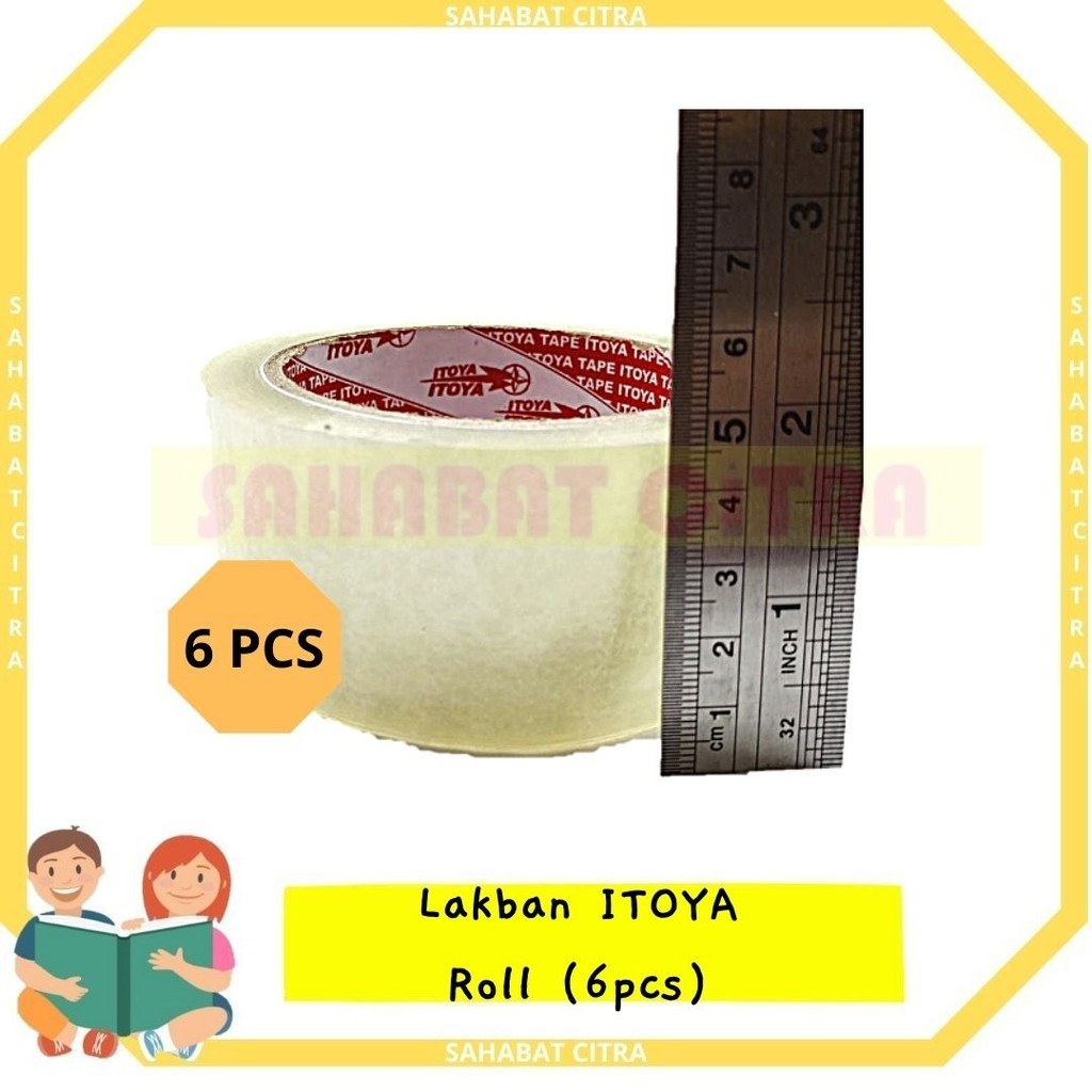 

LAKBAN 48MM 2 INCH ITOYA ROLL 胶带