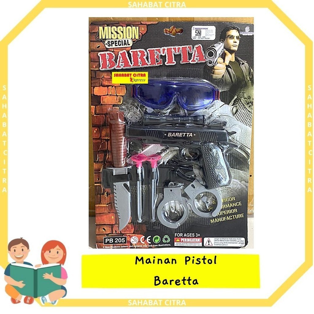 MAINAN MISSION SPECIAL BARETTA