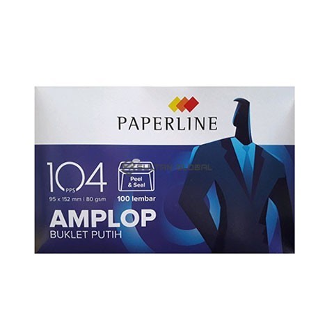

AMPLOP 95X152MM 80GSM PAPERLINE 信封