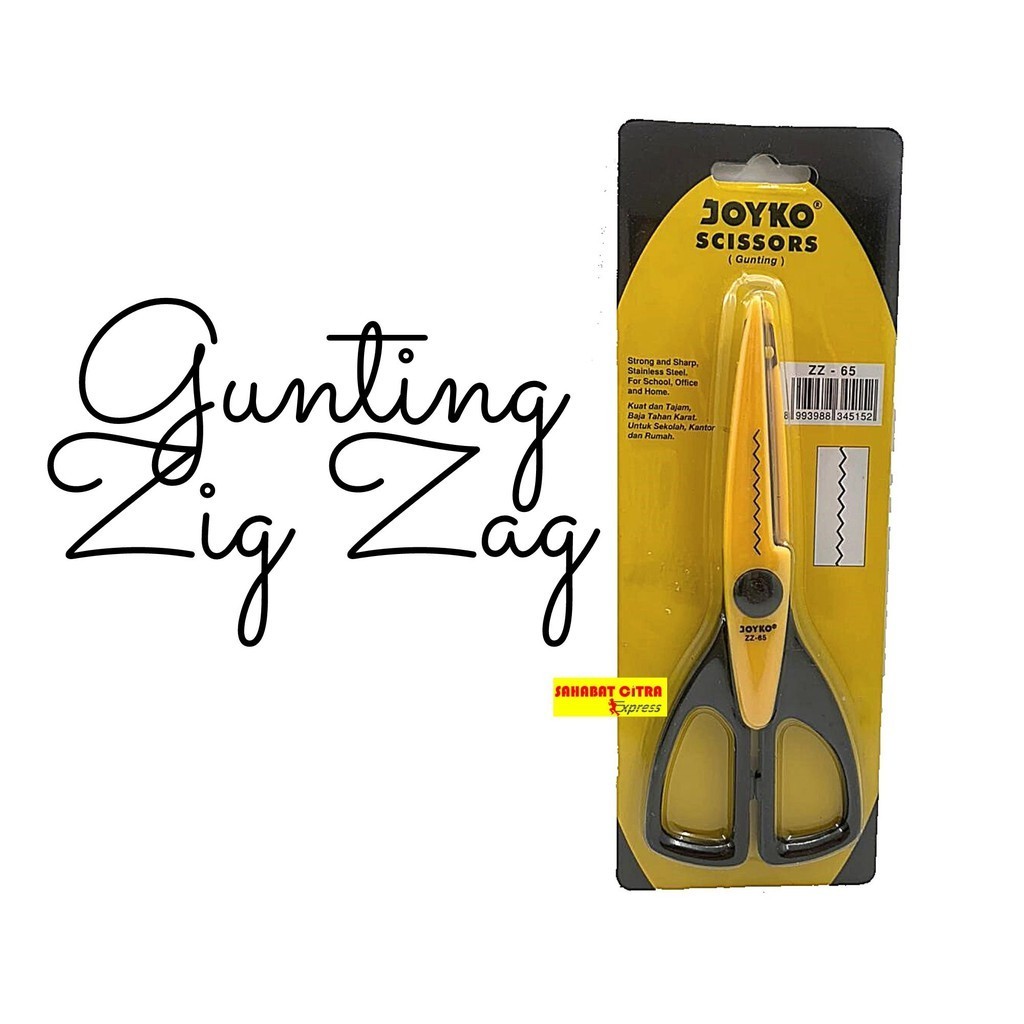 

GUNTING ZIG ZAG ZZ-65 JOYKO 剪刀