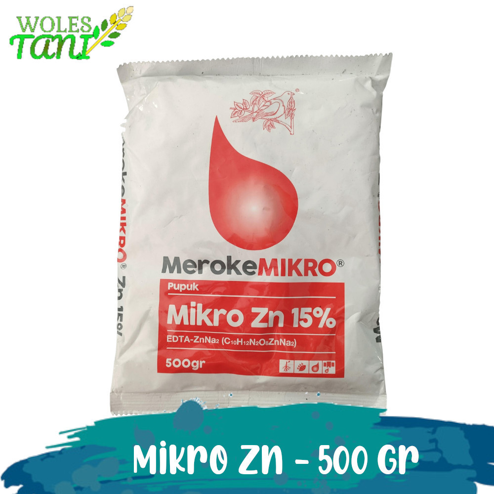 Meroke Zn EDTA 500 Gram Pupuk Mikro