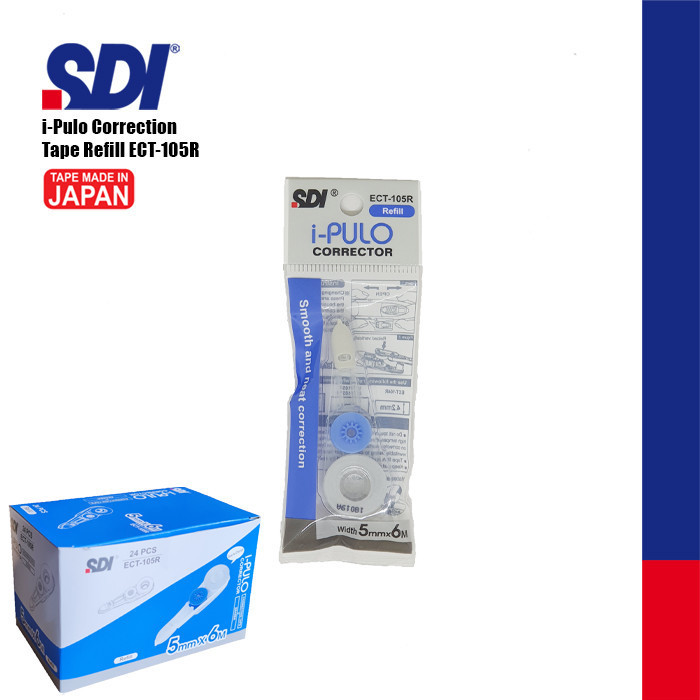 

SDI ECT-105R Refill Tip-ex / Correction Tape 24pcs
