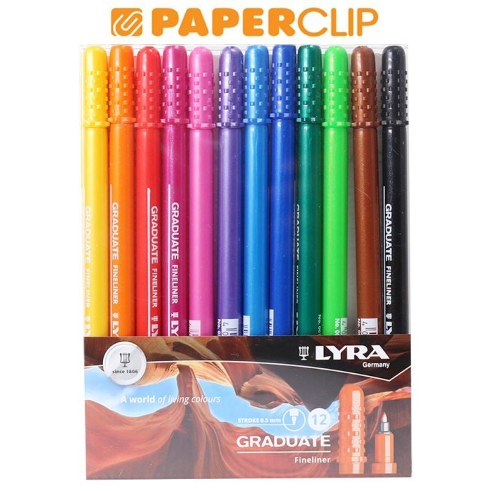 

PULPEN / PEN LRYA 6771120 FINELINER 12P WLT