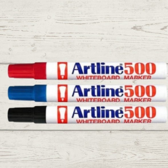 

spidol 500 whiteard Sedus 12Pcs Original Hitam /Biru/Merah