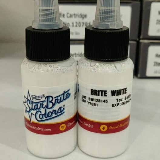 

Starbrite brite white 1oz tinta putih starbrite