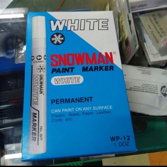 

SPIDOL PAINT MARKER SNOWMAN