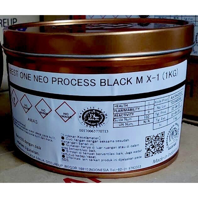 

Tinta cetak cemani toka , Best One NEO Process Black MX-1