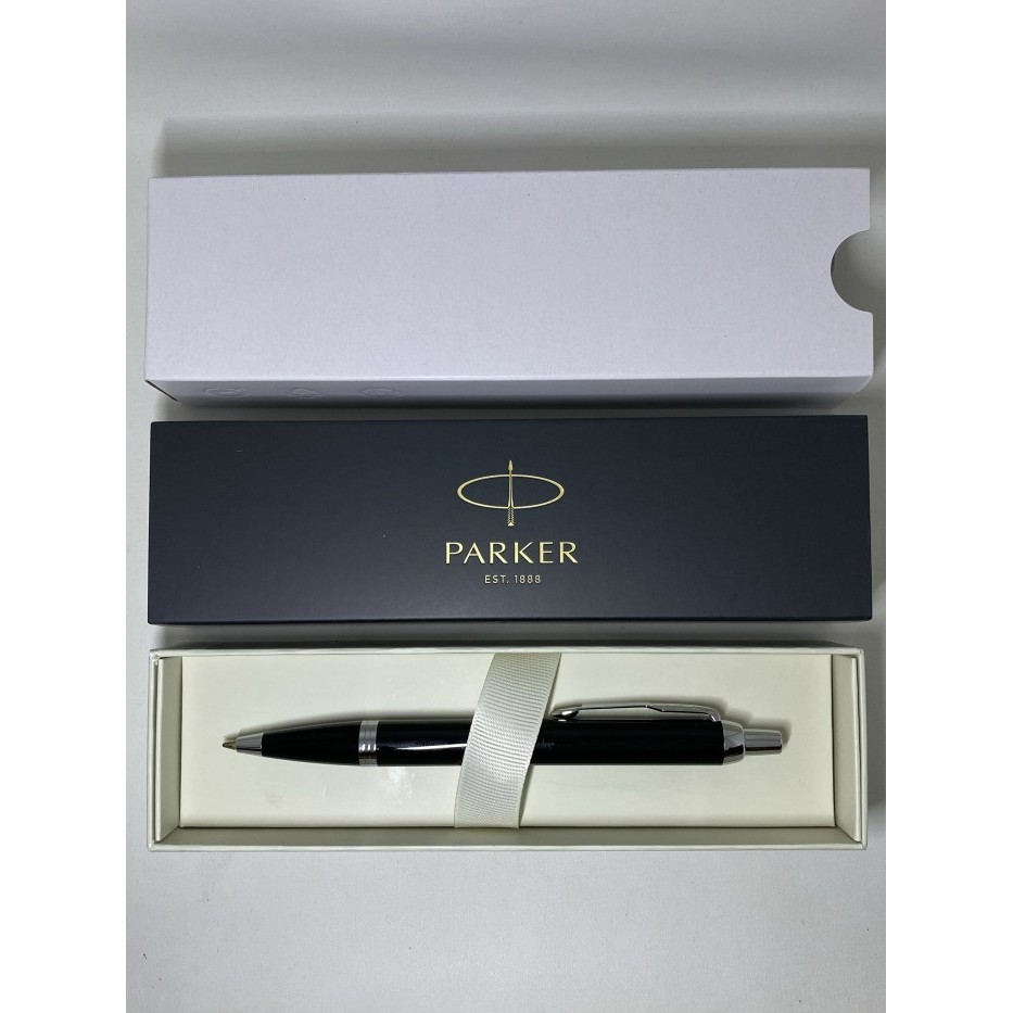 

Pulpen Parker Im Black Original BP CT Klip Silver