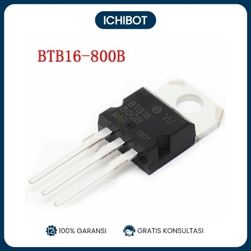 BTB16-800B 16A 800V Bidirectional Thyristor TO-220 BTB16 Triode High Power