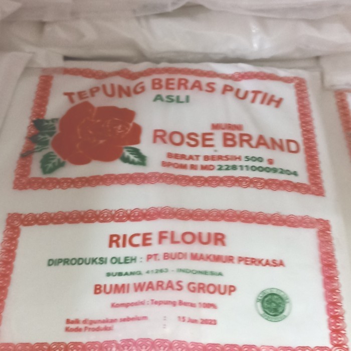 

TEPUNG BERAS ROSE BRAND 500Gram