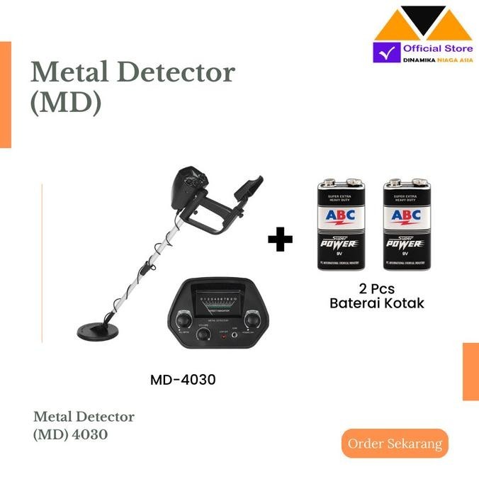 Alat Deteksi Logam Emas Perak Metal Detector Md- 4030 Md- 5030