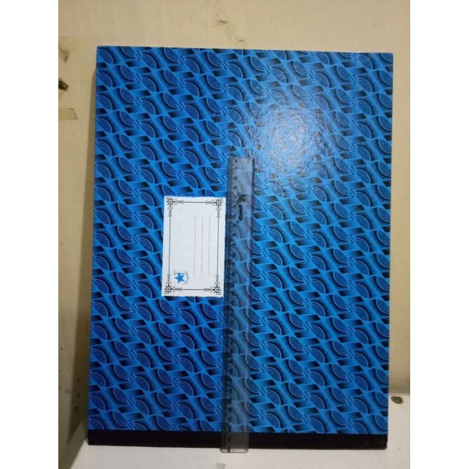 

Buku Tulis Hard Cover Double Folio 100 lbr Or