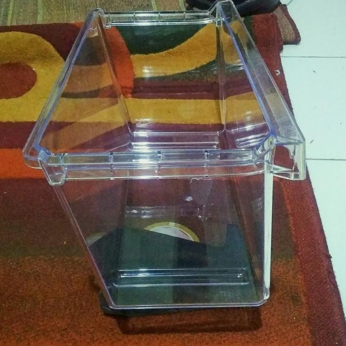 Rak Box Wadah Tempat Sayur Buah Kulkas Sharp 1 Pintu Original Ori HST