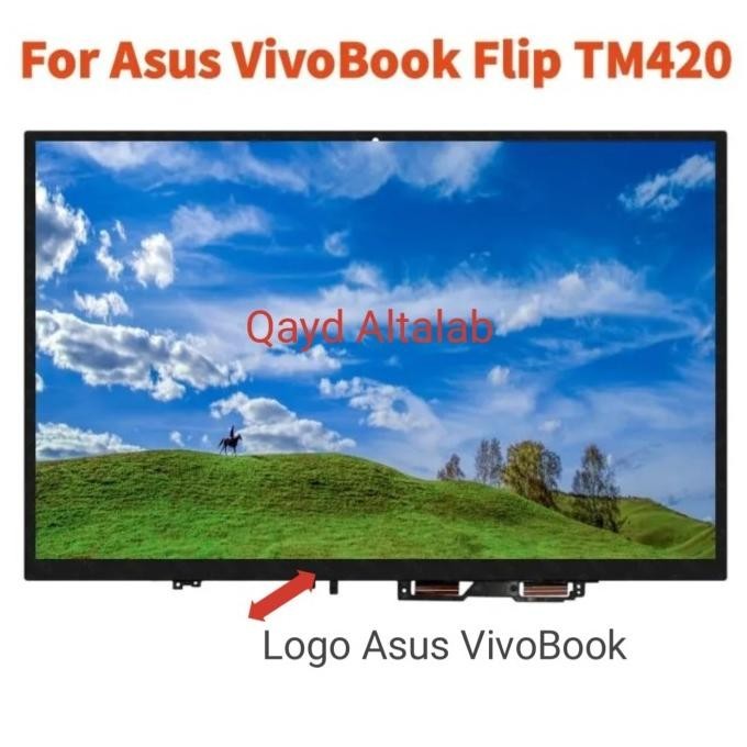lcd led touchscreen asus vivobook flip tm420 tm420i tm420ia tm420ua READY
