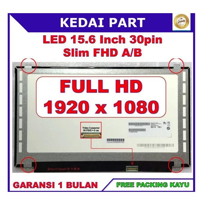 LCD LED Lenovo Thinkpad T540P W540 T540 T540P 15.6 30 Slim FHD AB READY