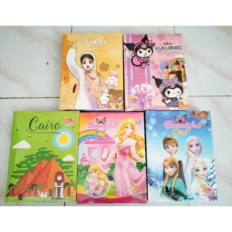 

Flashsale 1 Pack (10 Pcs) Buku Tulis Sinar Dunia / Sidu 38 Lembar, El Creative 38 Lembar Cod
