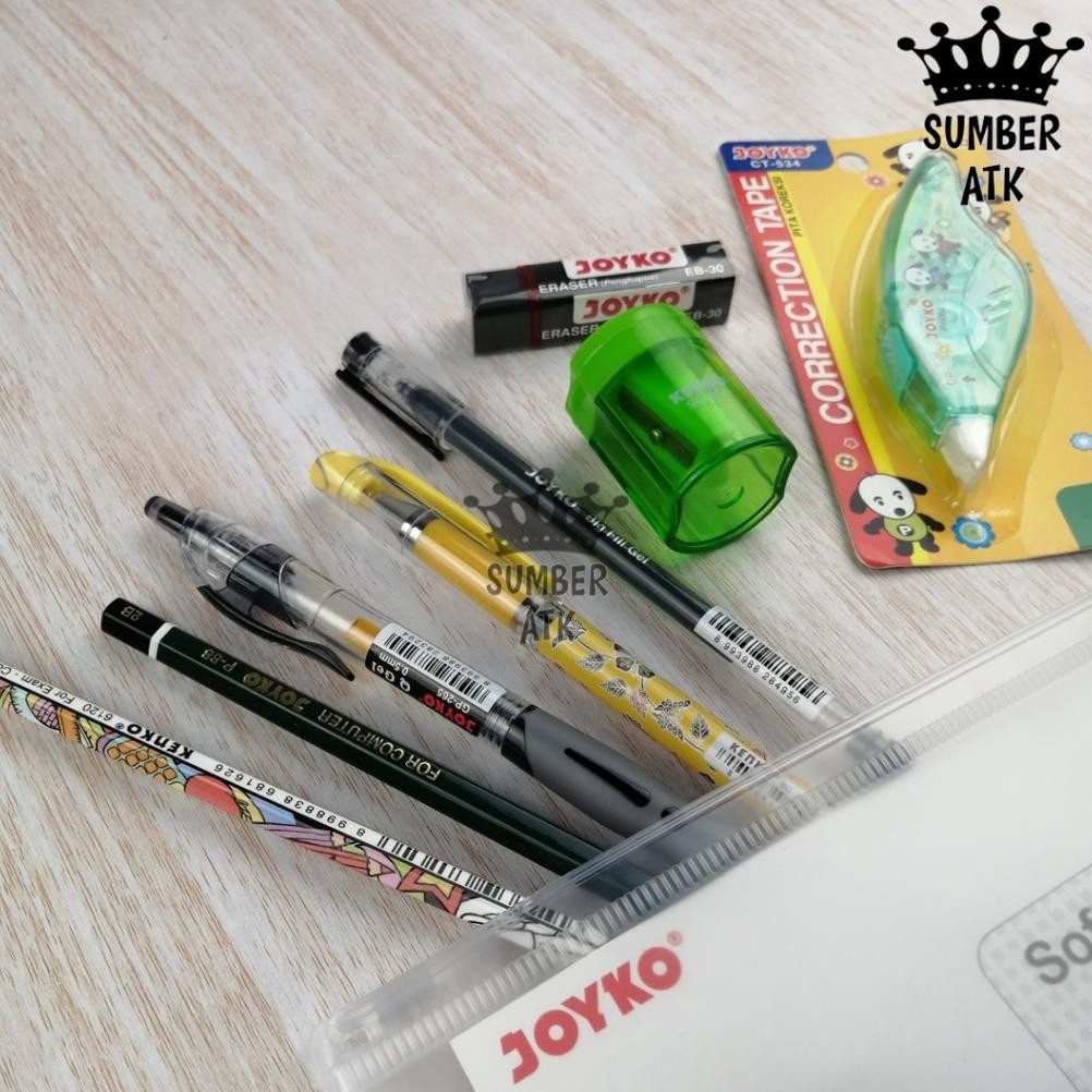 

Paket Gel Pen Dan Pensil Atk Set - Sumber Atk (Lagi Rame)