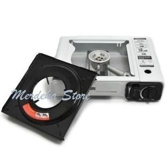 [ Sale ] Krischef Kompor Gas Portabel Ekonomis Portable Gas Stove  Ready
