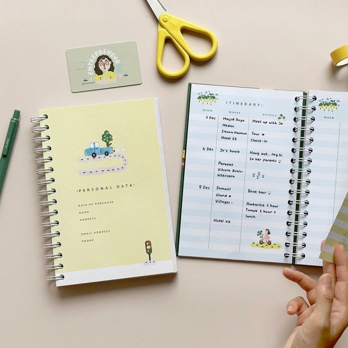 

Remember Me - Travel Diary Peekmybook. Notebook Unik Traveling Journal