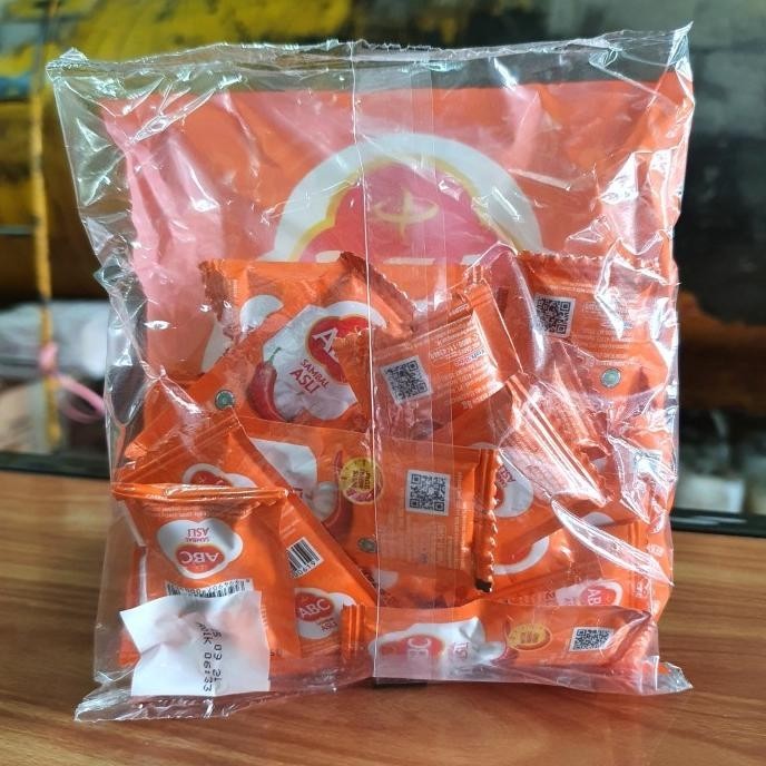 

Saus Sambal ABC Asli Sachet - 1 Dus/Karton isi 21 Pak x 22 Sachet @8gr P67JM