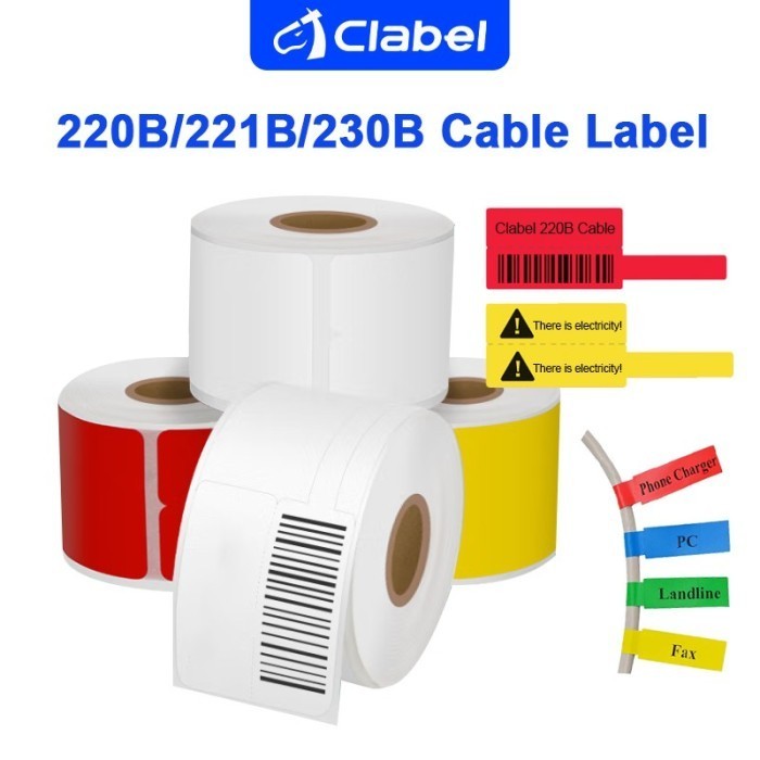 

Clabel Stiker Label Kabel Wire Jaringan Kabel Waterproof