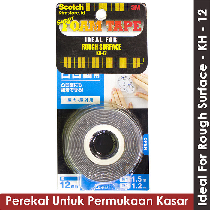 

Double Tape Super Strong for Rough Surface Daya Rekat Terkuat 3M