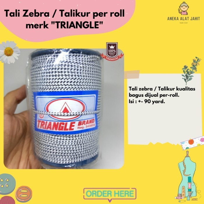 

Tali zebra / talikur / tali hordeng diper-roll