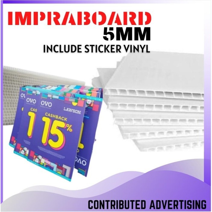 

infraard plus sticker tanpa tiang 60x80
