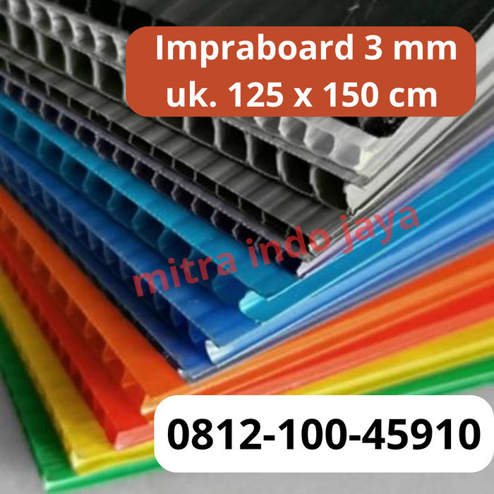 

Impraard Lembaran Utuh Tebal 3mm 125Cm x 150Cm