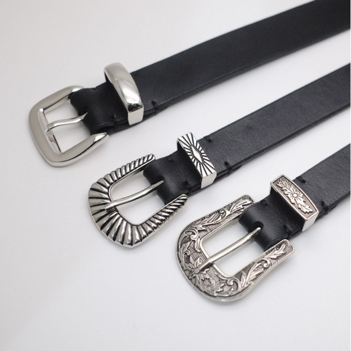 Siege leather - belt- western series - ikat pinggang - sabuk kulit