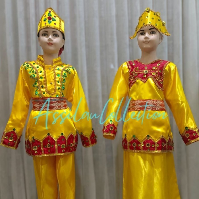 Pakaian Tradisional Gorontalo Anak//Baju Adat Gorontalo Anak