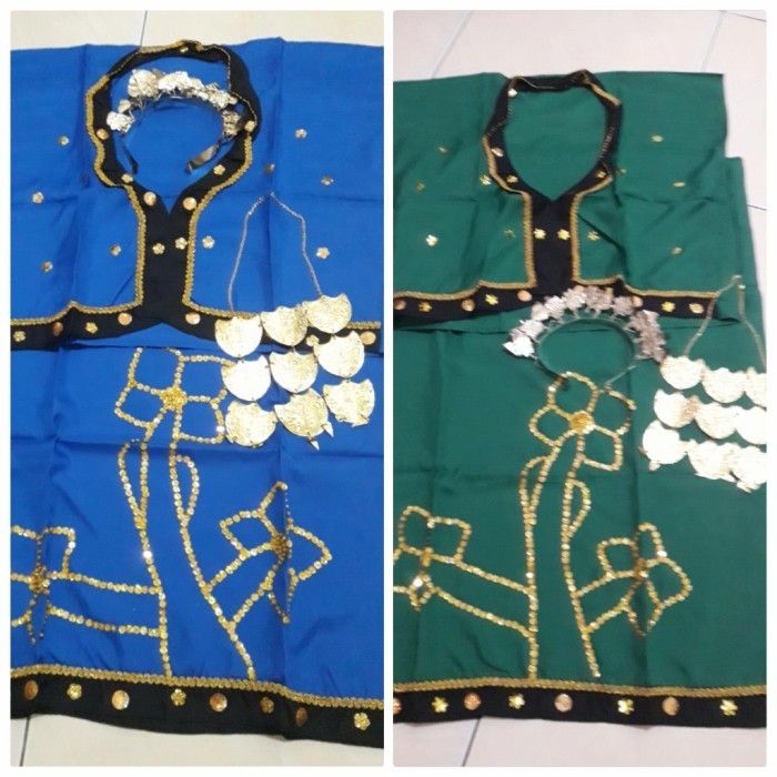 Baju Adat Bodo Bugis Lengkap,Baju, Mahkota, Kalung.