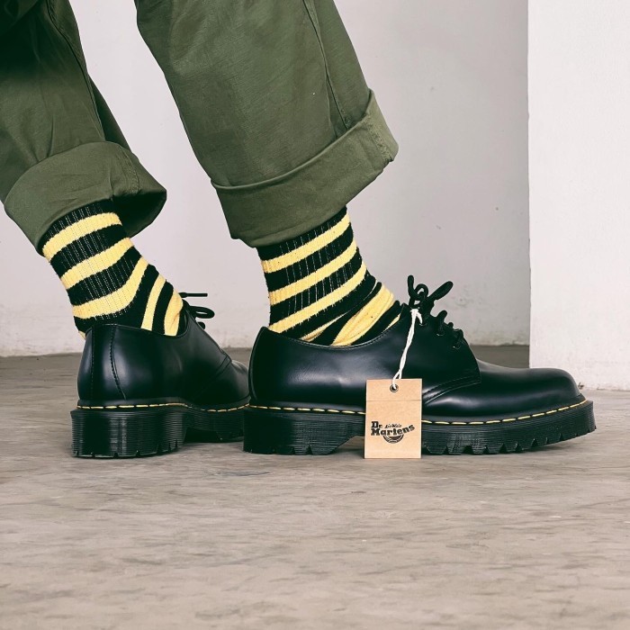 Dr Martens 1461 Bex Black Smooth 3 Eye Docmart