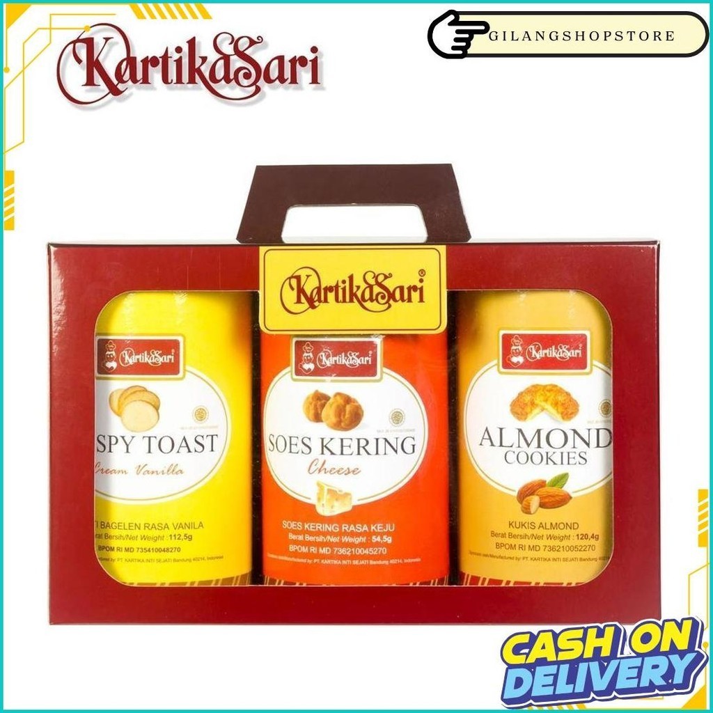 

Hampers Kue Kering Kaleng - Cans Bisa Cod
