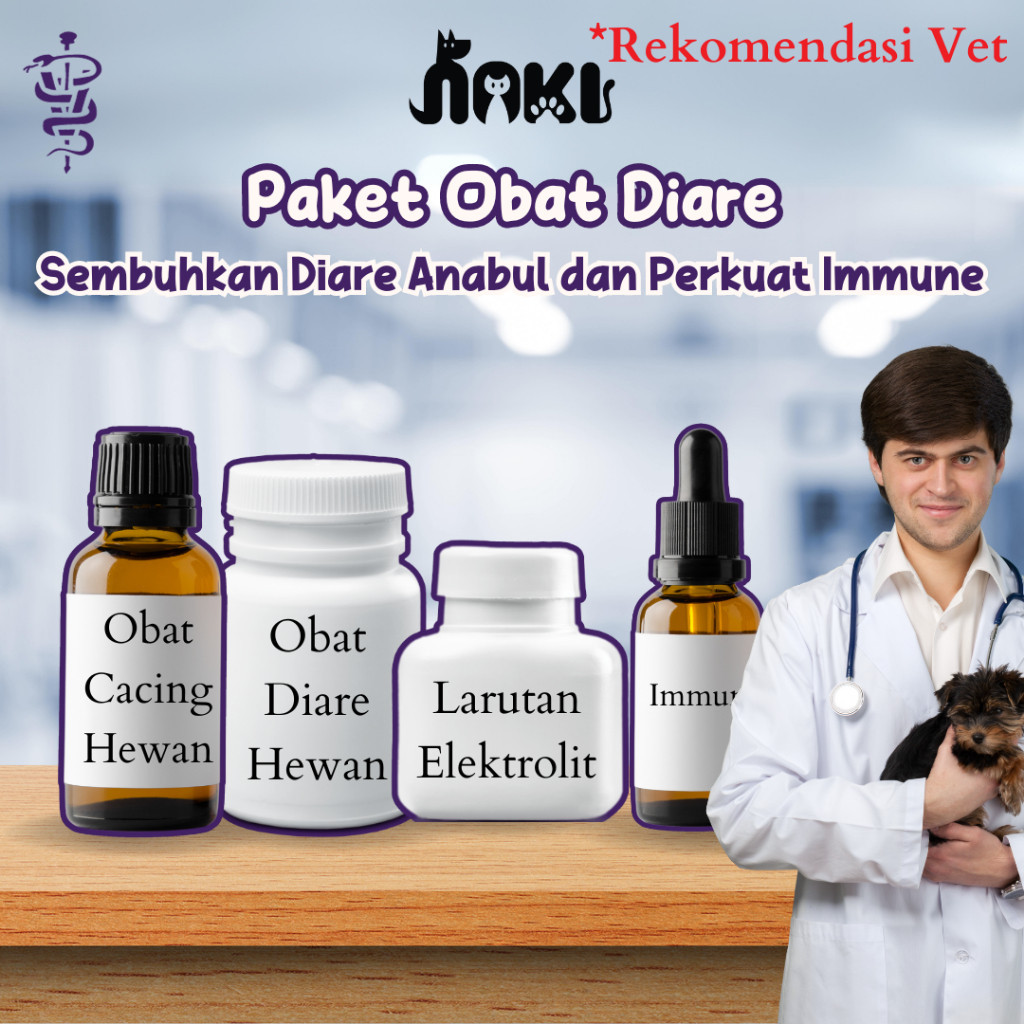 [GROSIR] PAKET OBAT DIARE KUCING OBAT BERAK DARAH KUCING